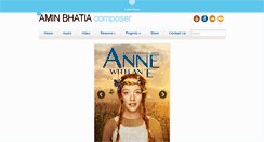 Desktop Screenshot of aminbhatia.com